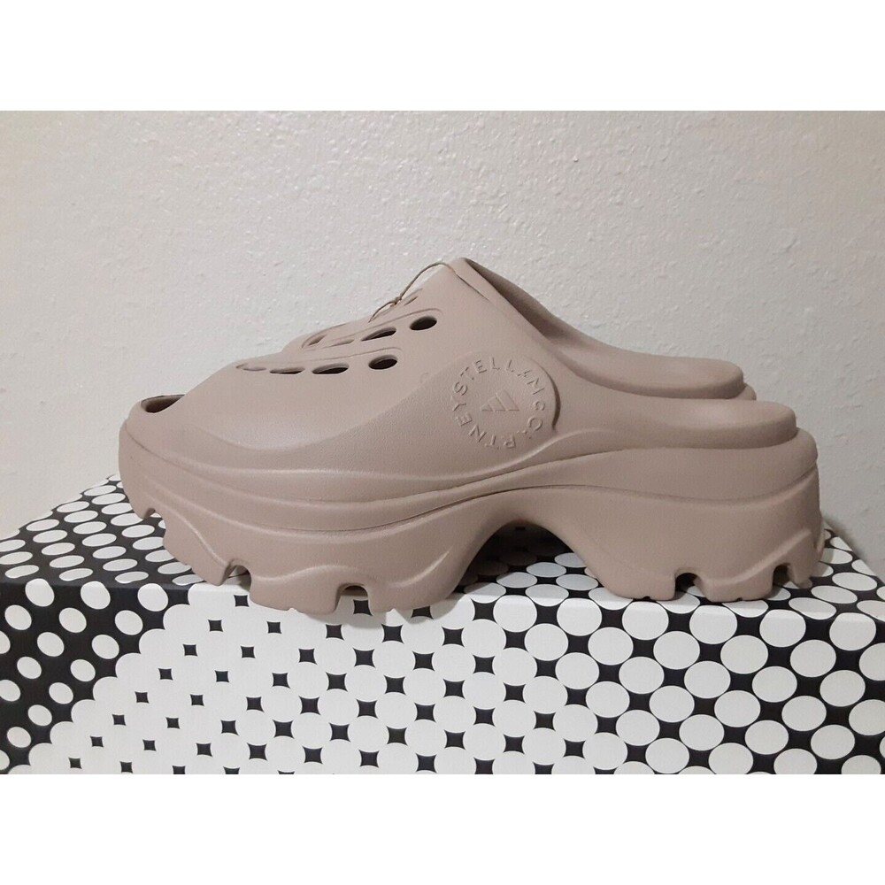 New Womens ADIDAS STELLA MCCARTNEY STELLA CLOG IF6537 KHAKI US W 9